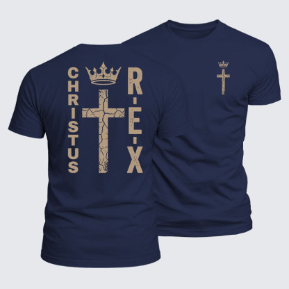 Luxe Mercerized Cotton Tee - Ave Christus Rex