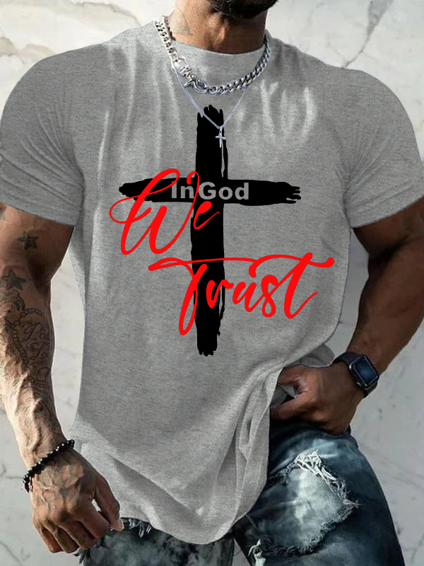In God We Trust Christian Cotton T-Shirt