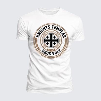 Luxe Mercerized Cotton Tee -  Deus Vult