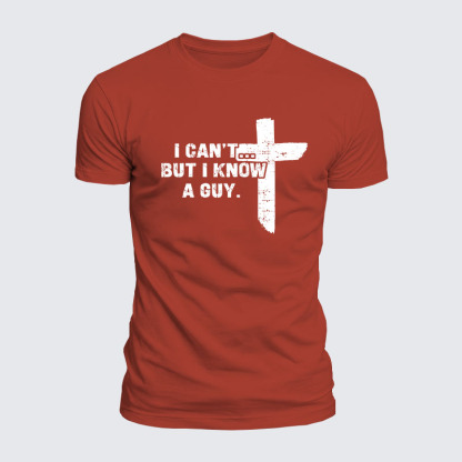 Luxe Mercerized Cotton Tee - I Can't But I Know A Guy