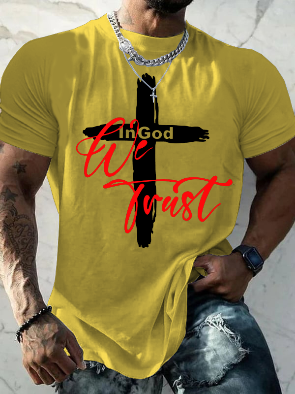 In God We Trust Christian Cotton T-Shirt