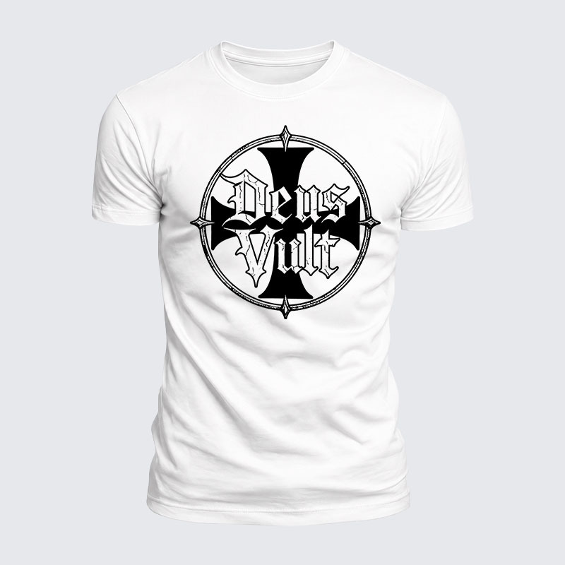 Luxe Mercerized Cotton Tee - Deus Vult