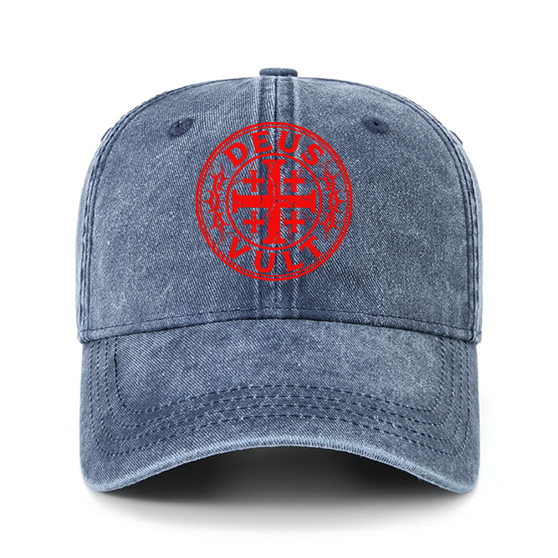 Heritage Washed Cap - Deus Vult