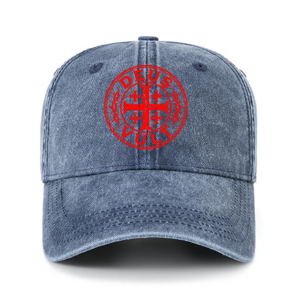 Heritage Washed Cap - Deus Vult