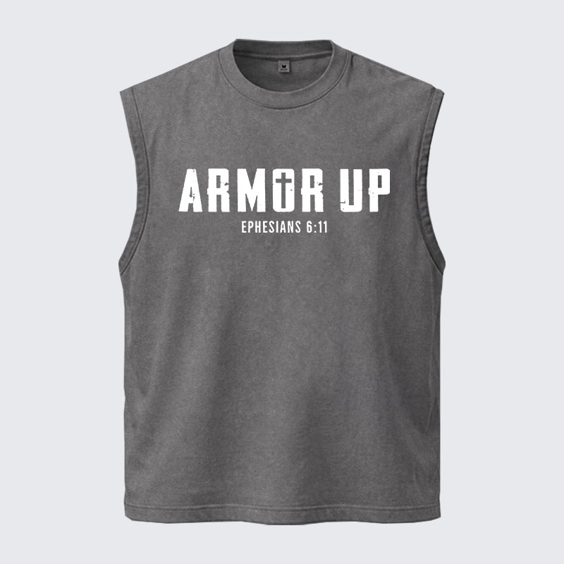 Washed Tank Top - Armor Up