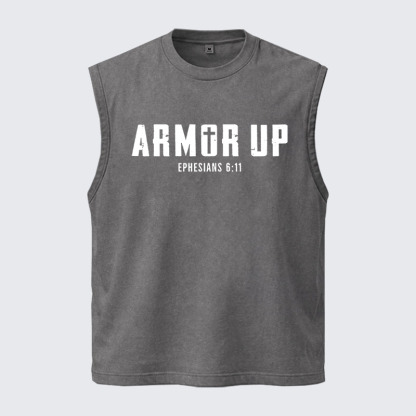 Washed Tank Top - Armor Up