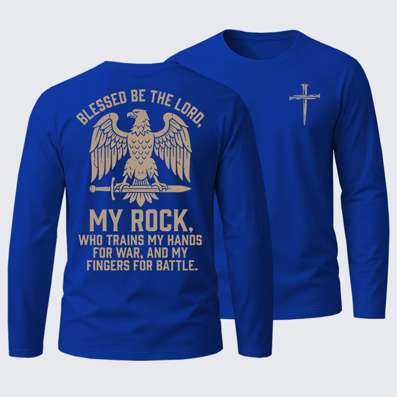 Blessed Be The Lord Cotton Long Sleeve T-Shirt