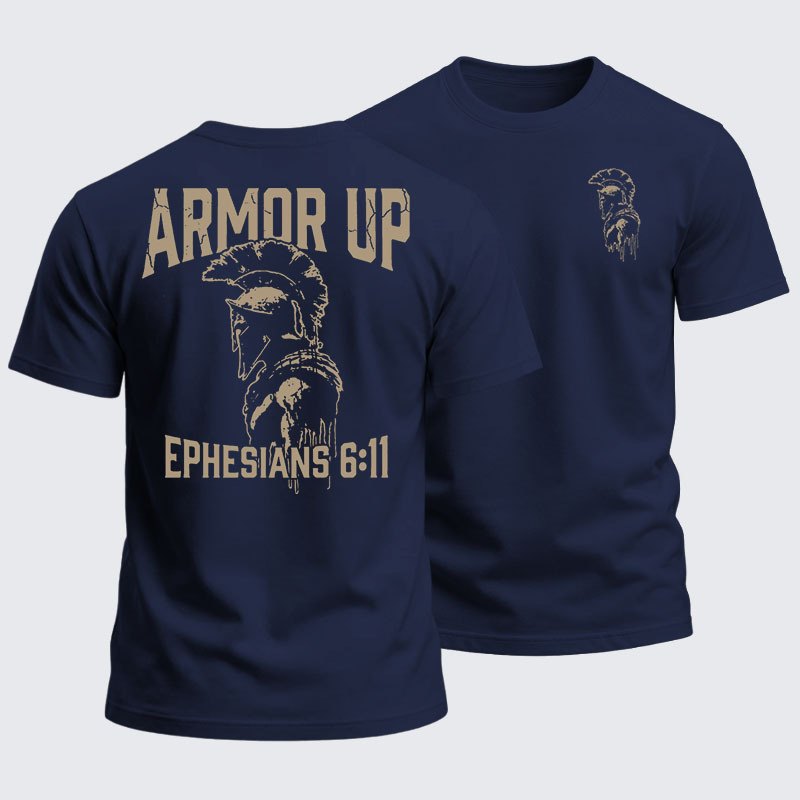 Heavyweight Cotton Tee - Armor Up