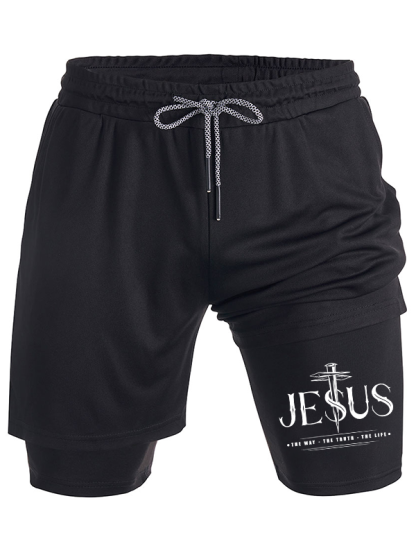 Jesus The Way The Truth The Life Christian Performance Shorts