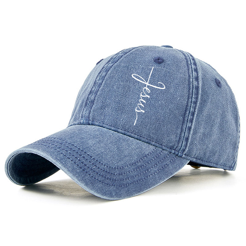 Heritage Washed Cap - Jesus Cross