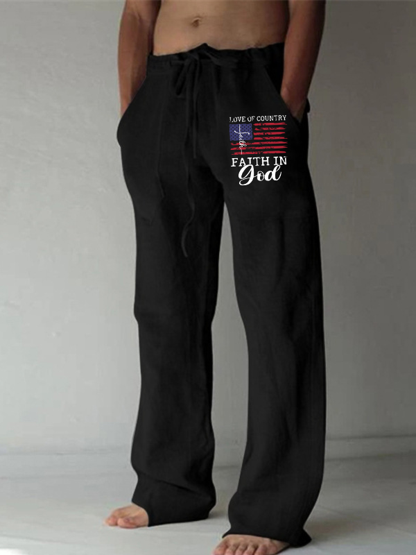 Faith In God Christian Beach Pants