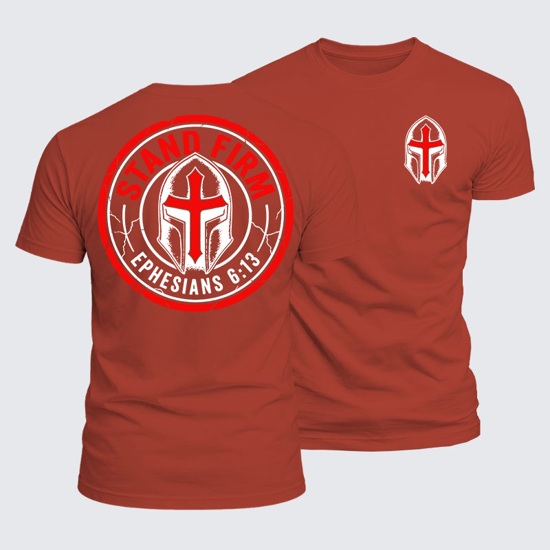 Luxe Mercerized Cotton Tee - Stand Firm