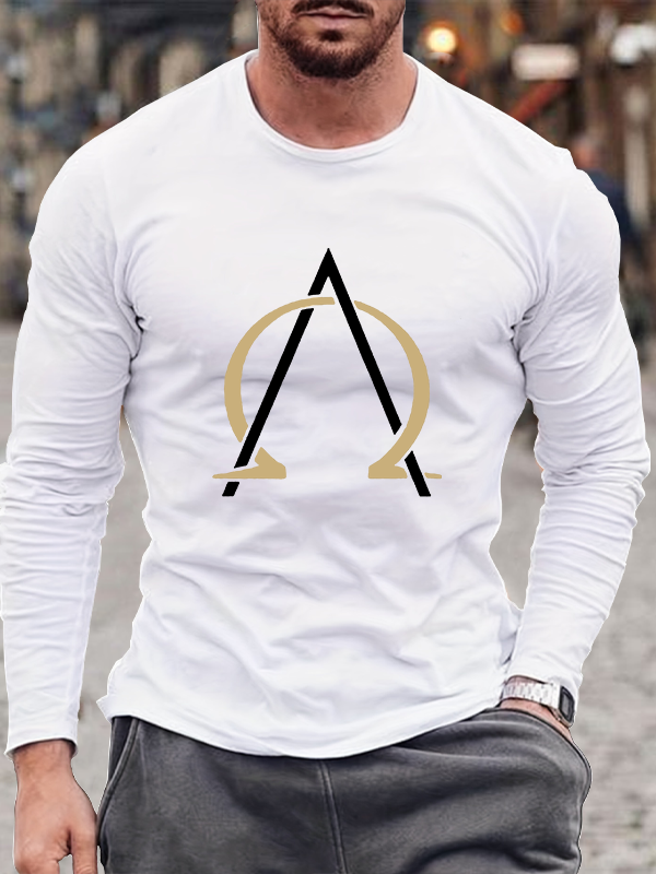 Men's  faith God'S Strong Hand Is Over My Life Long Sleeve T-Shirt