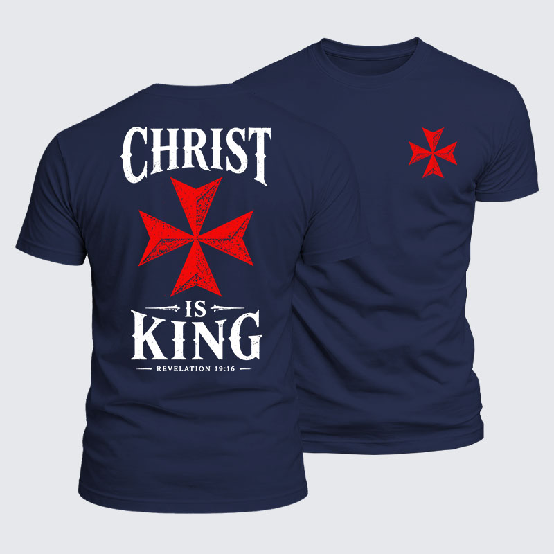 Luxe Mercerized Cotton Tee - Christ Is King