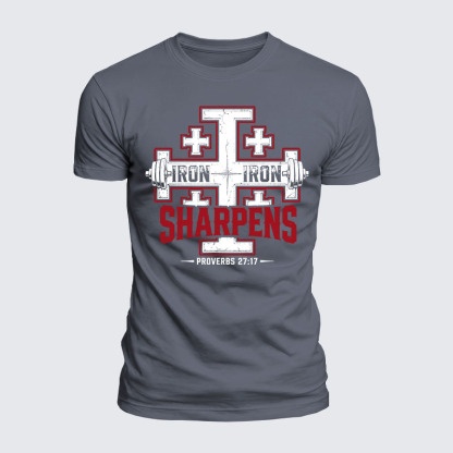 Luxe Mercerized Cotton Tee -  Iron Sharpens Iron