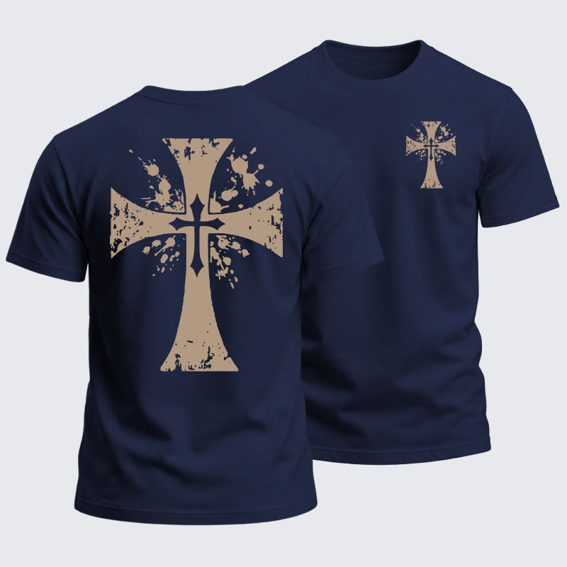 Heavyweight Cotton Tee - Cross