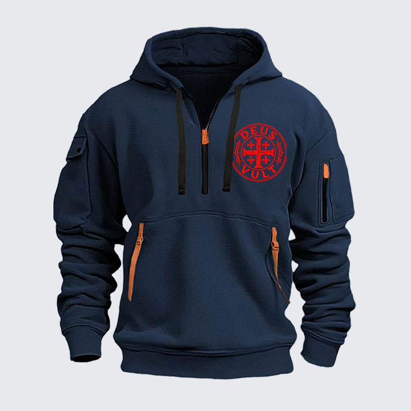 Zipper Hoodies - Deus Vult