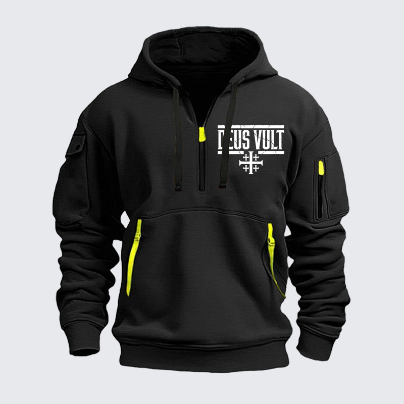 Zipper Hoodies - Deus Vult