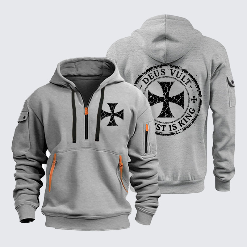 Zipper Hoodies - Deus Vult