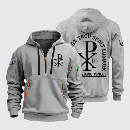 Zipper Hoodies -  In Hoc Signo Vinces