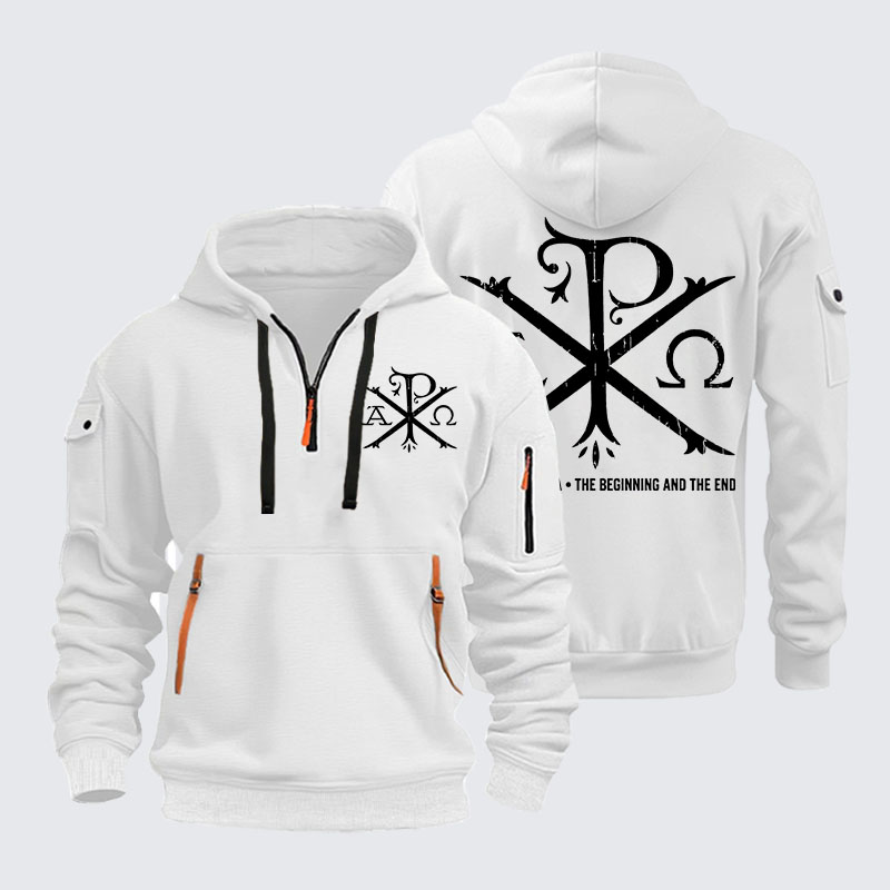 Zipper Hoodies - Alpha And Omega