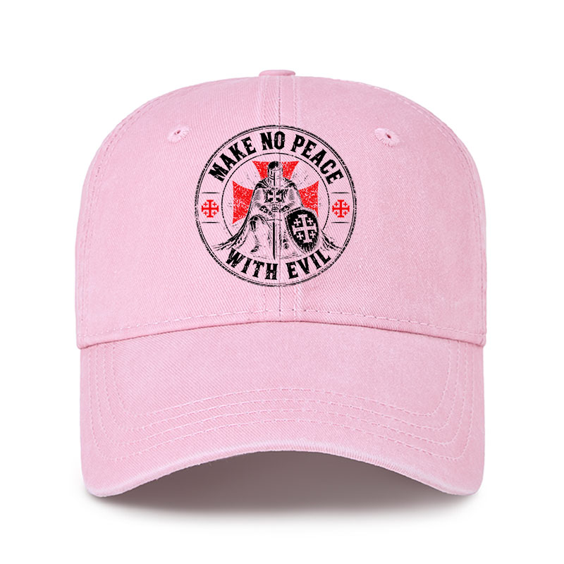 Heritage Washed Cap - Make No Peace With Evil