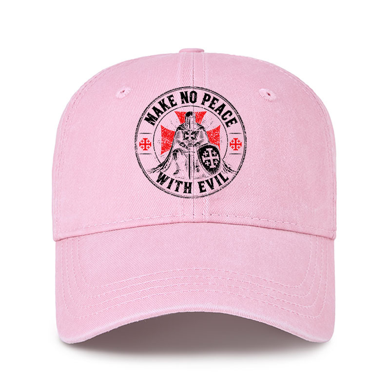 Heritage Washed Cap - Make No Peace With Evil