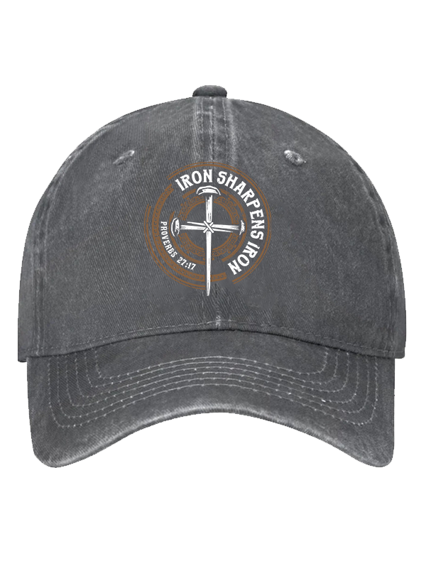 Iron Sharpens Iron - Proverbs 27:17 Christian Hat