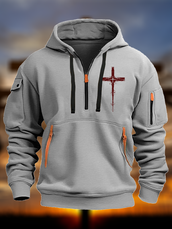 Light of Cross Jesus God Christian Zipper Hoodies