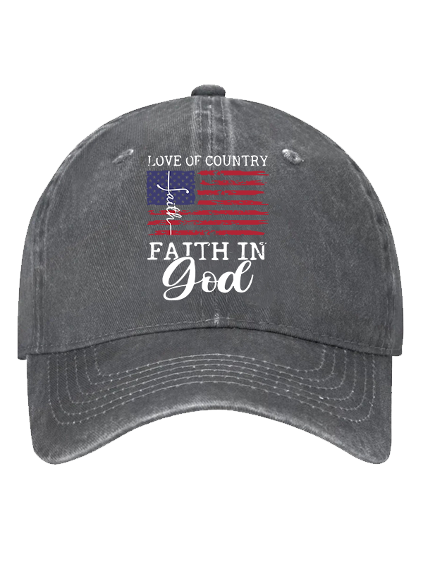 Faith In God Christian Hat
