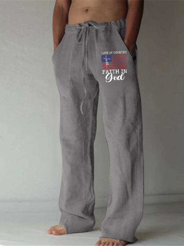 Faith In God Christian Beach Pants