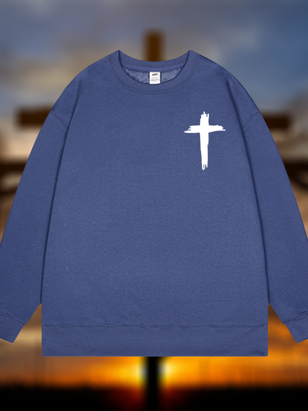 Cross Jesus God Christian Sweatshirt