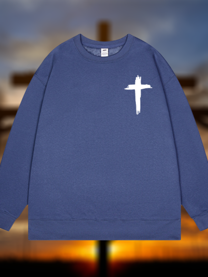 Cross Jesus God Christian Sweatshirt