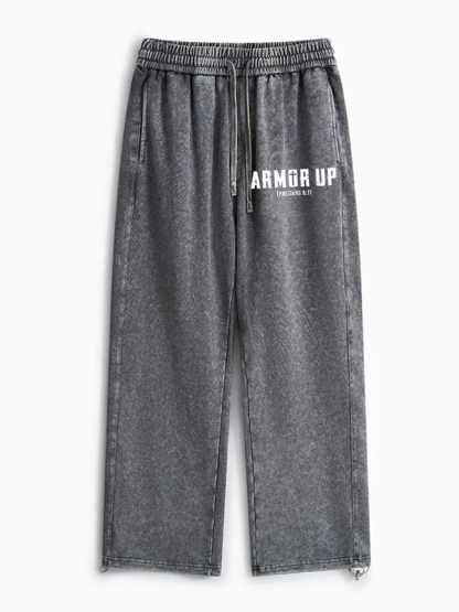 Armor Up Jesus God Christian Washed Sweatpants