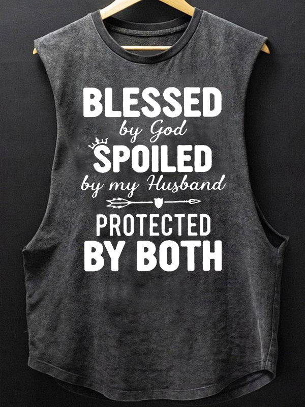 God Bless Christian Washed Tank