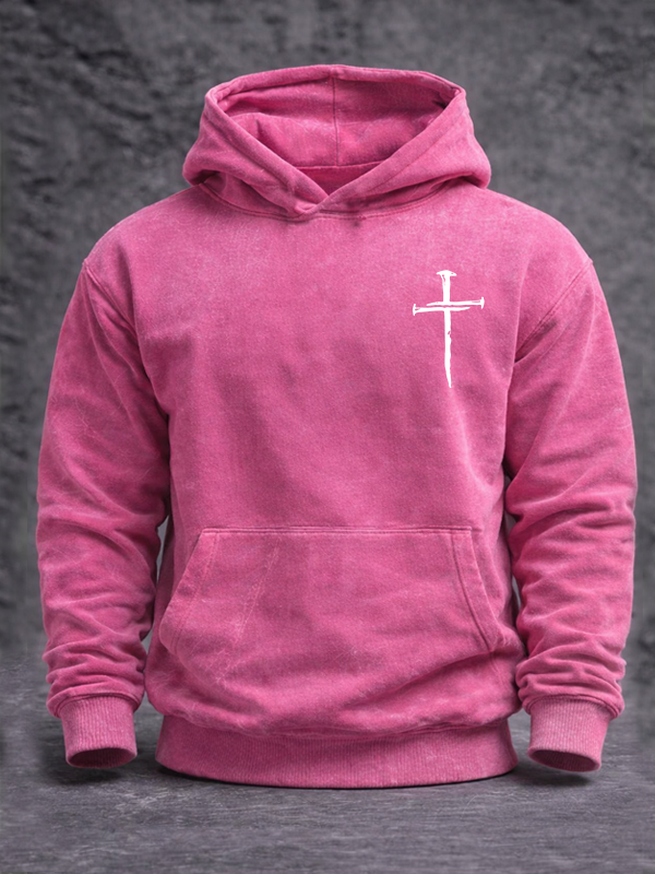 Jesus The Way The Truth The Life Jesus God Christian Washed Hoodie