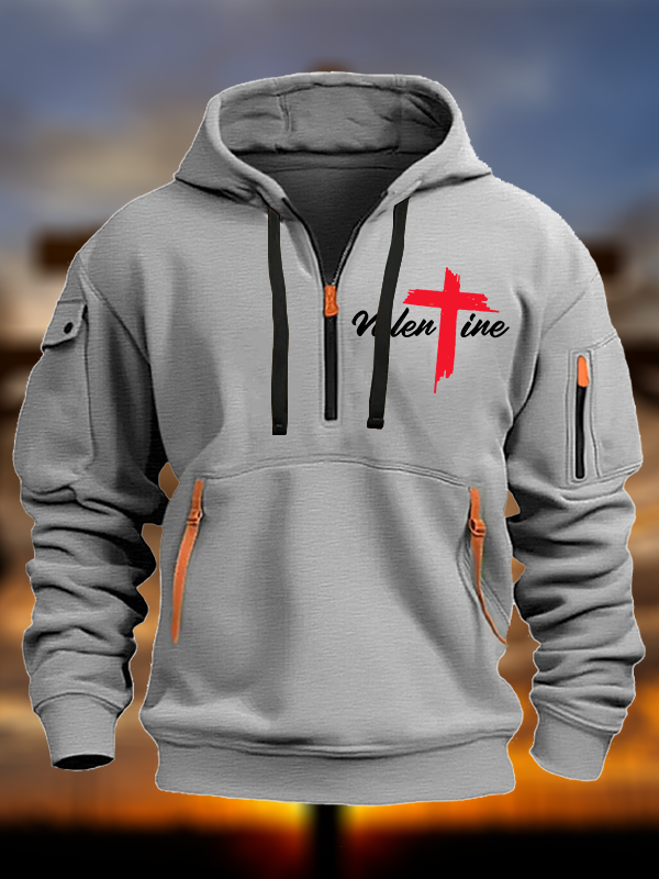 Valentine Jesus God Christian Zipper Hoodies