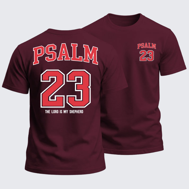Heavyweight Cotton Tee -Psalm 23