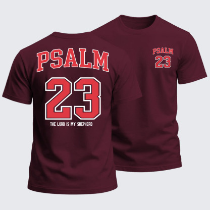 Heavyweight Cotton Tee -Psalm 23