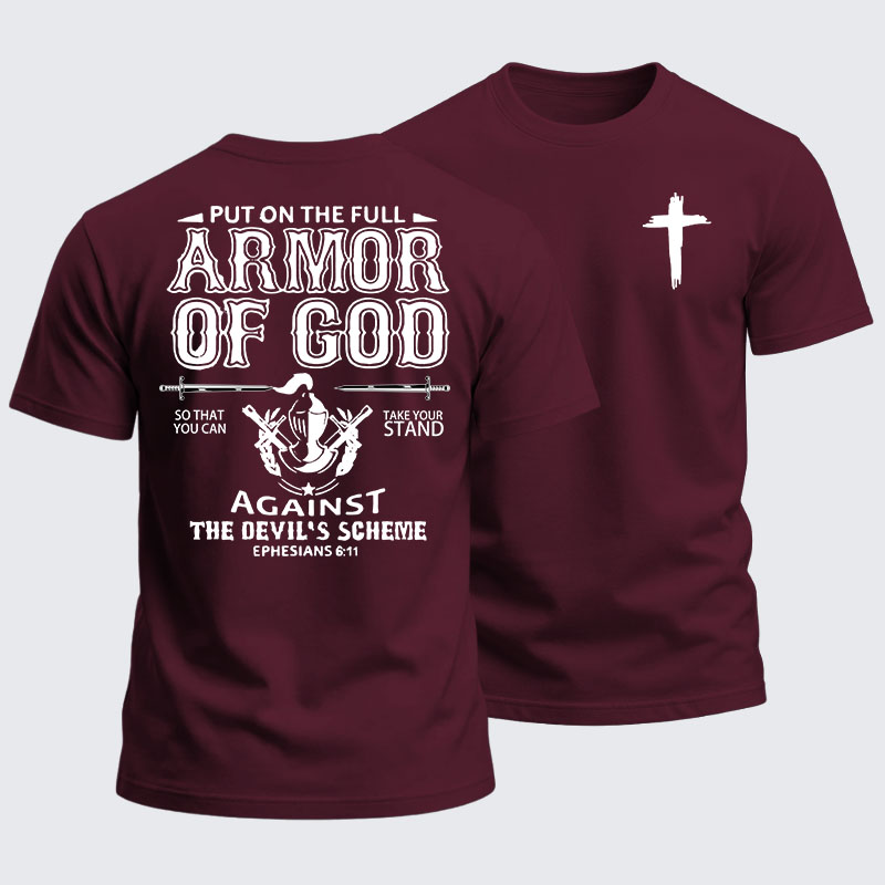 Heavyweight Cotton Tee -Armor of God