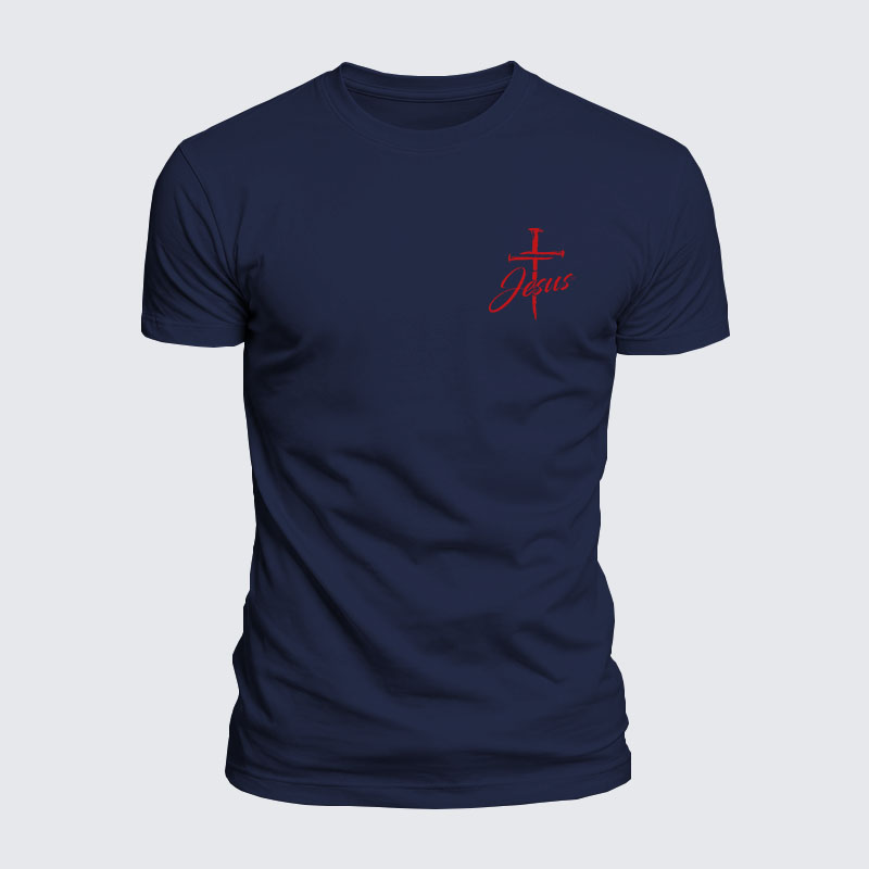 Luxe Mercerized Cotton Tee - Red Cross Jesus