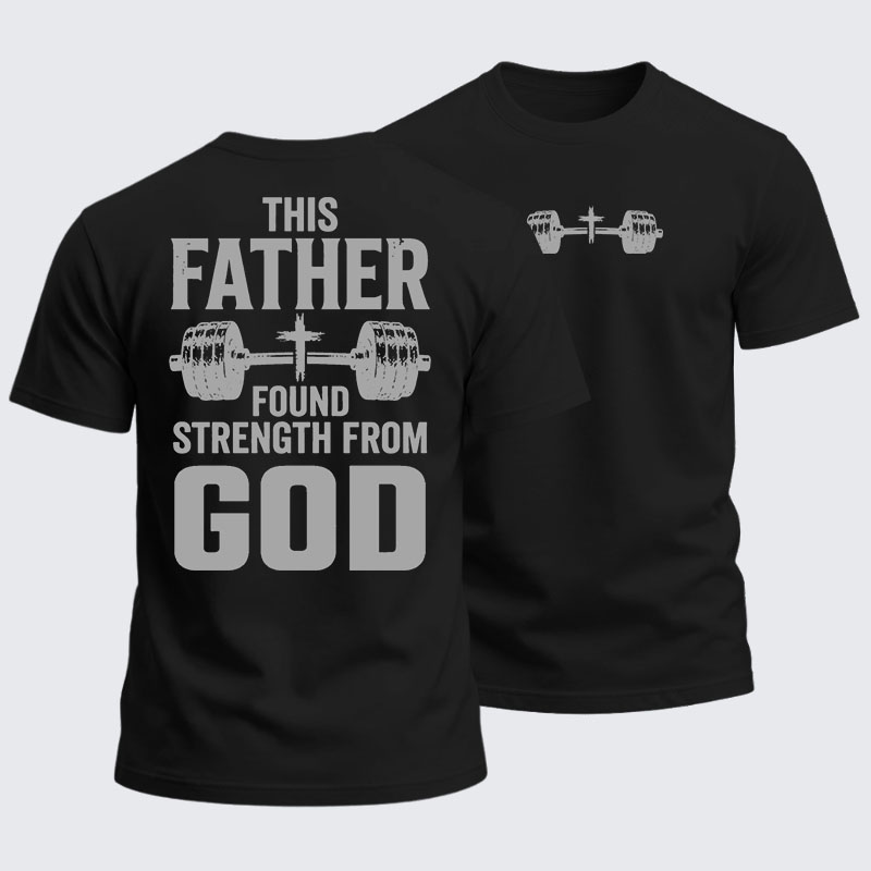 Heavyweight Cotton Tee - Strength In God