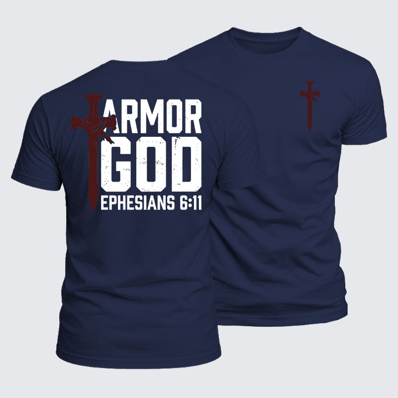 Luxe Mercerized Cotton Tee - Armor Of God