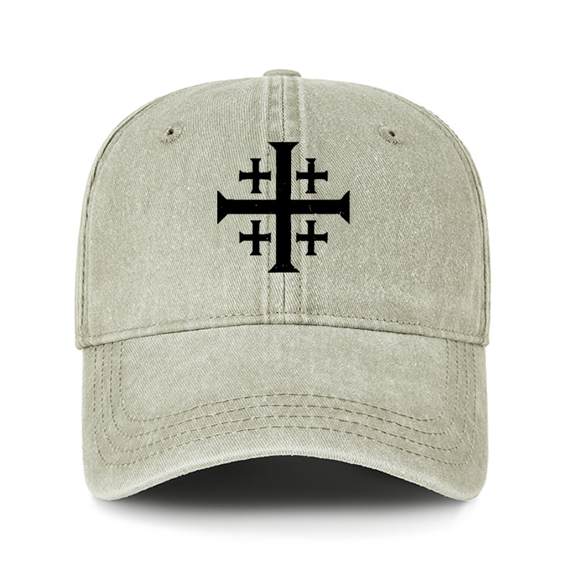 Heritage Washed Cap - Deus Vult