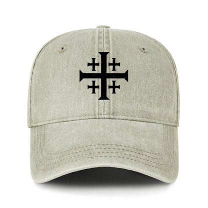 Heritage Washed Cap - Deus Vult