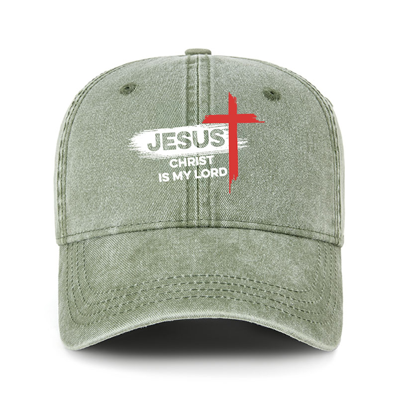 Heritage Washed Cap - Jesus Christ Is My Lord