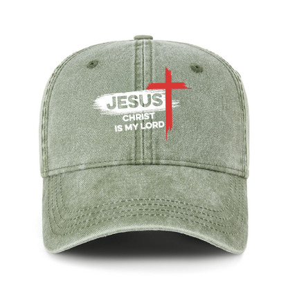 Heritage Washed Cap - Jesus Christ Is My Lord