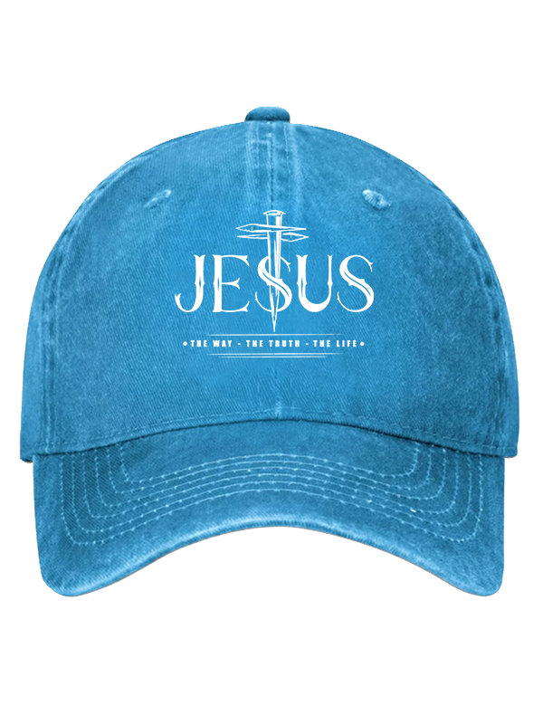 Jesus The Way The Truth The Life Christian Hat