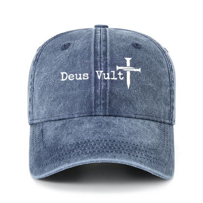 Heritage Washed Cap - Deus Vult 