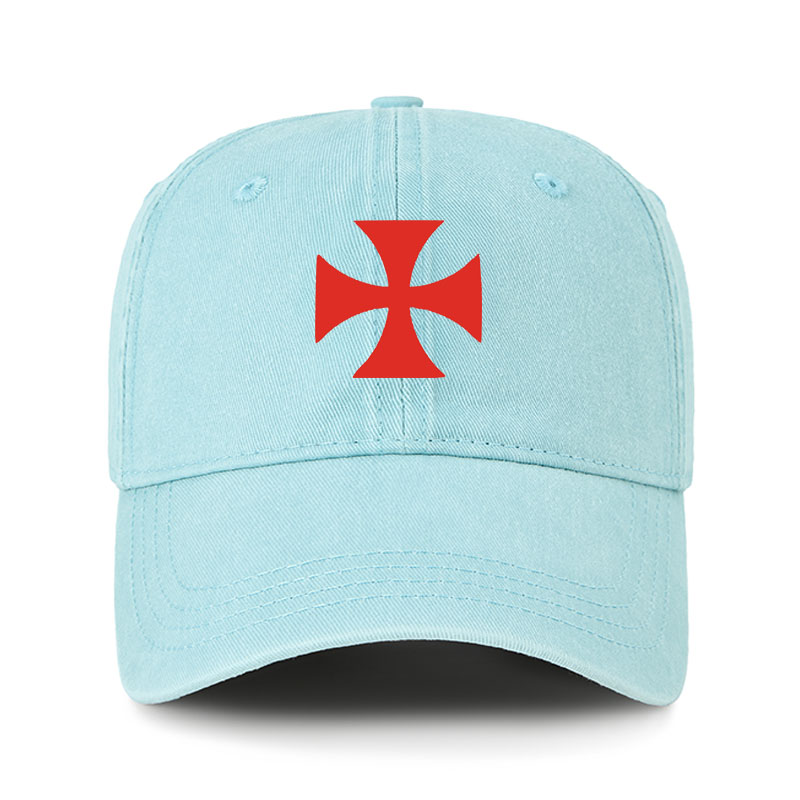 Heritage Washed Cap - Knights Templar Cross